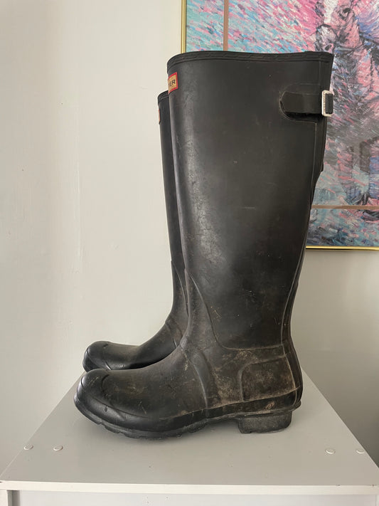 Hunter boots sz 8.5