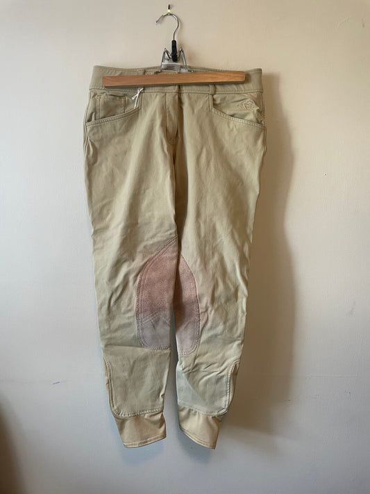 Hadley beige breeches sz28