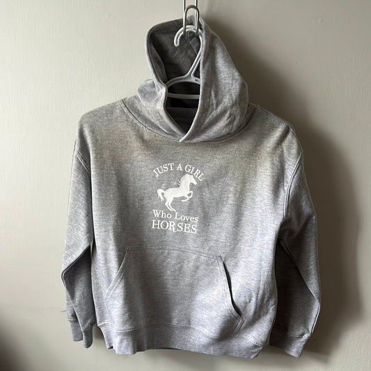 Hoody grey youth medium